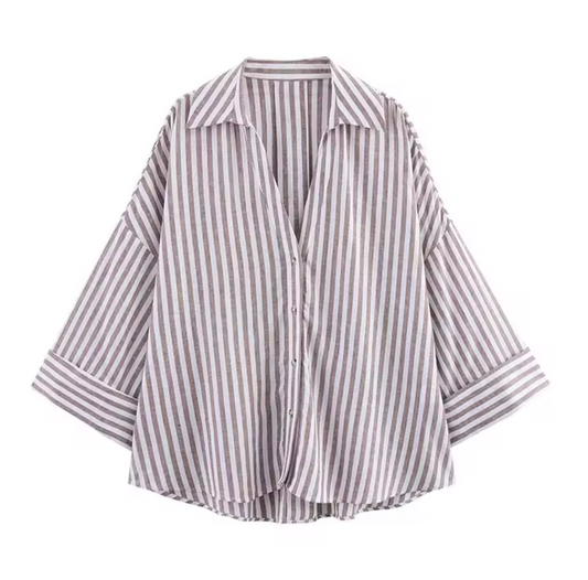 MINOA Classic Button-Up Shirt – 7 Colors