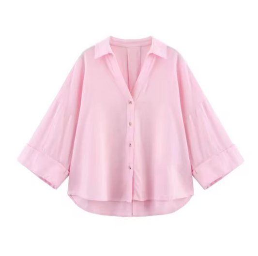 MINOA Classic Button-Up Shirt – 7 Colors