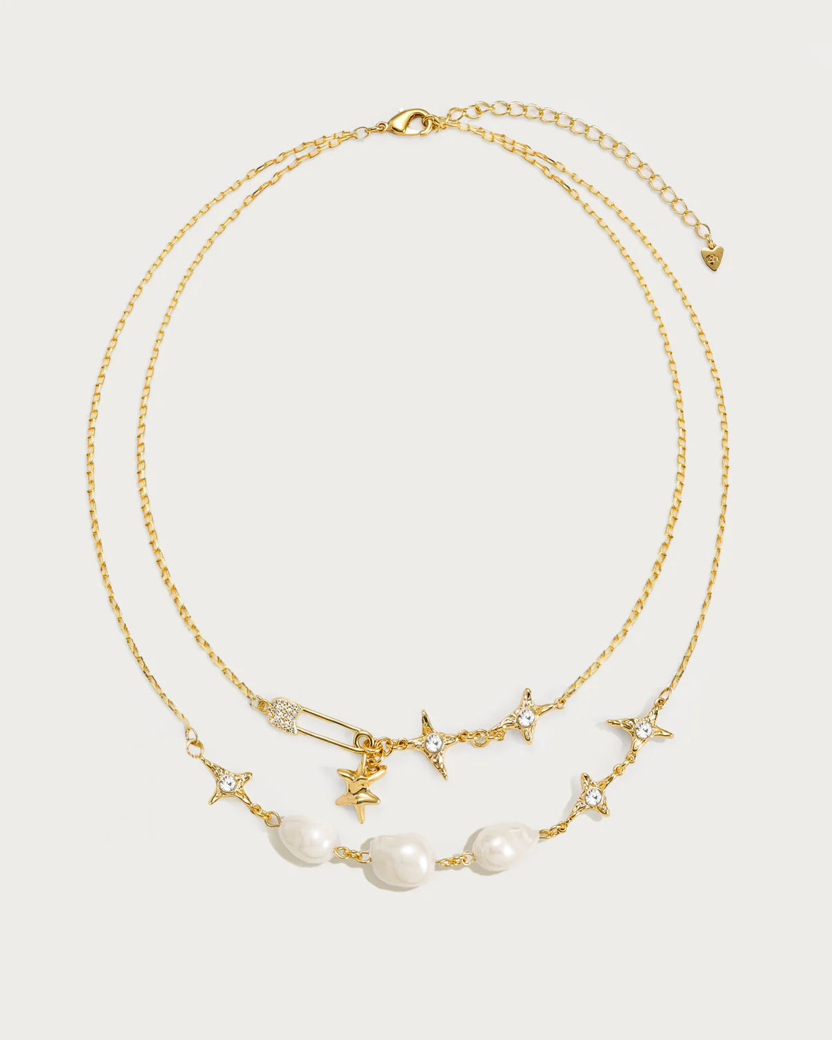 MINOA Celestial Charm Layered Necklace