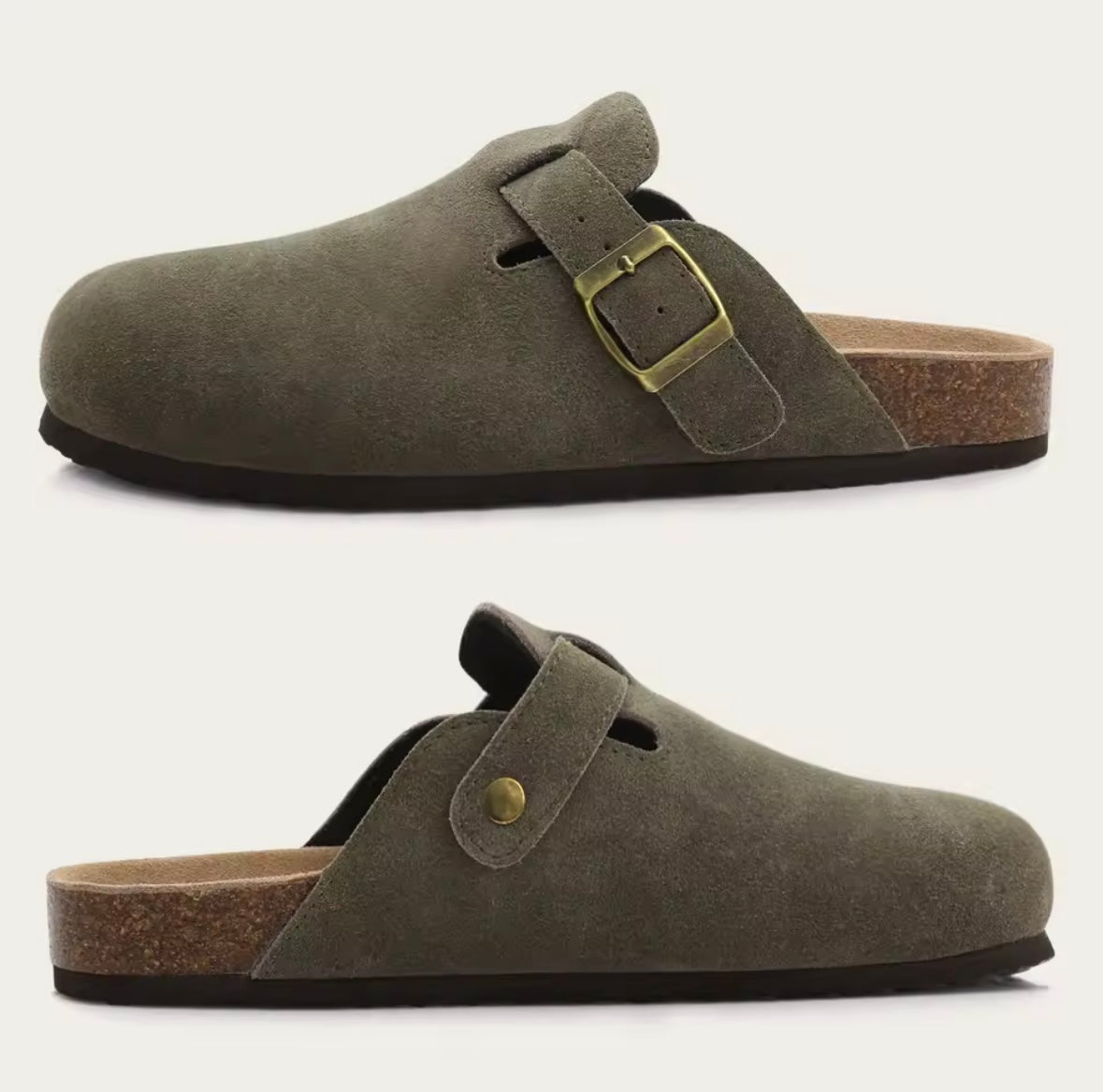 MINOA Comfy Double-Strap Sandals