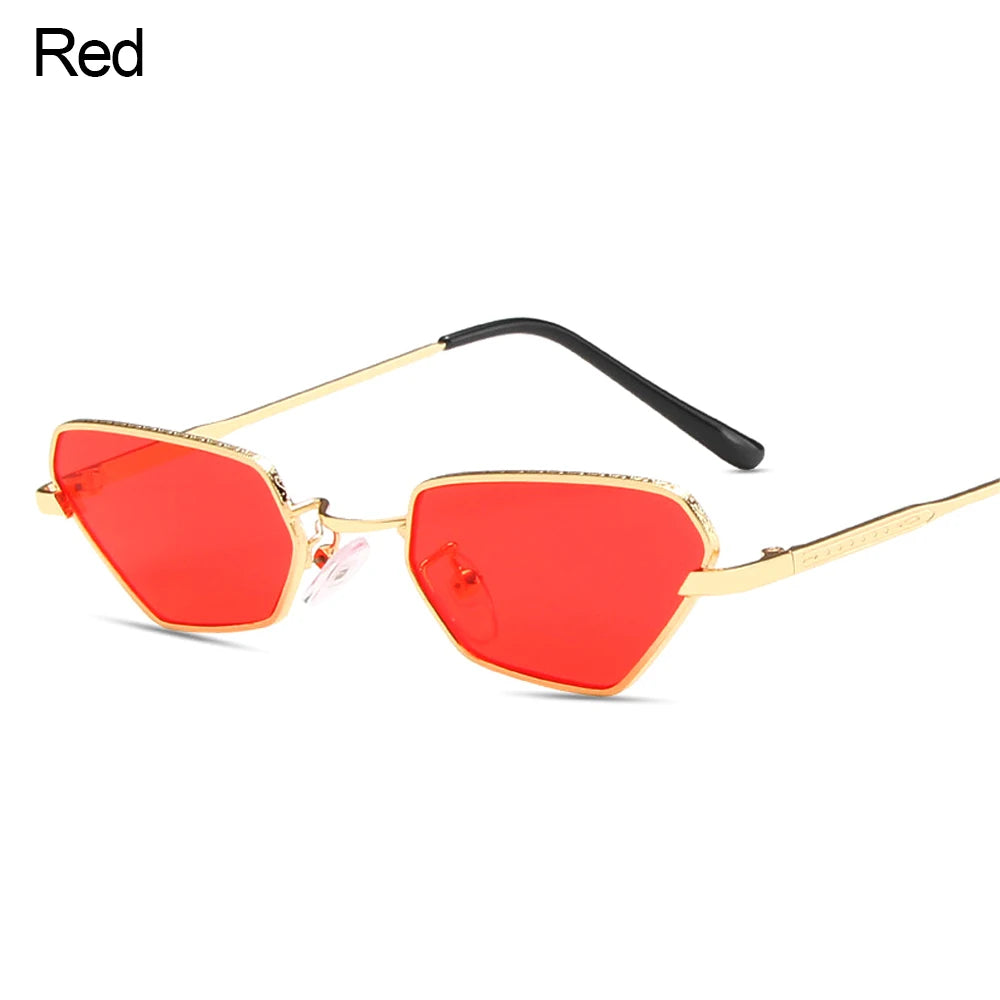 Gootrades Retro Small Oval Sunglasses Okulary Vintage Shades Sun Glasses for Men Women Small Frame Anti-Blue Light Eyeglasses