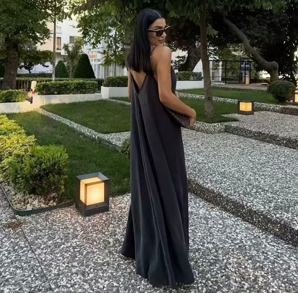 MINOA Slip Long Dresses for Women