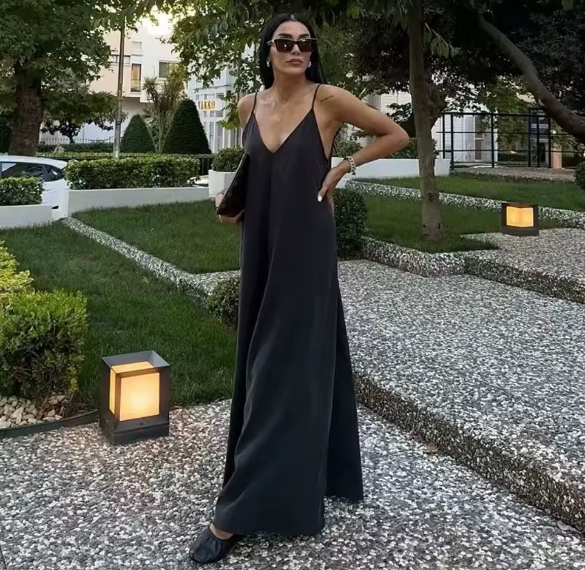 MINOA Slip Long Dresses for Women