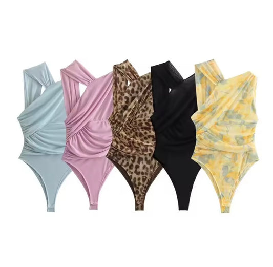 MINOA bodysuit off shoulder